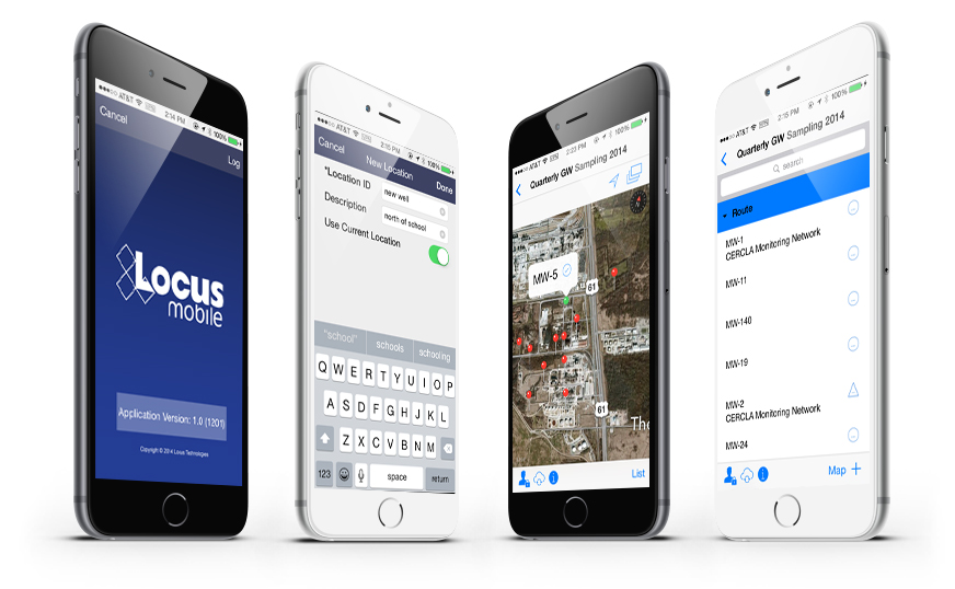 Locus Mobile data collection