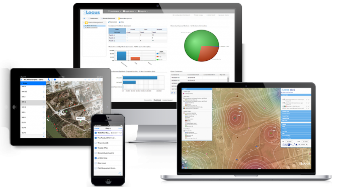 Locus EHS software makes environmental data management easy on any device.