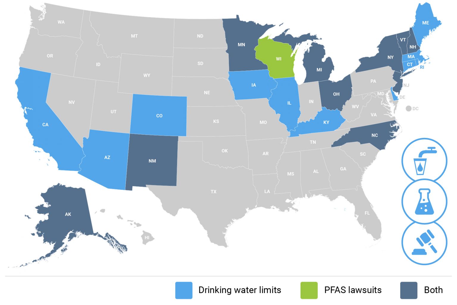 PFAS Drinking Water Regulations by State | Locus Technologies